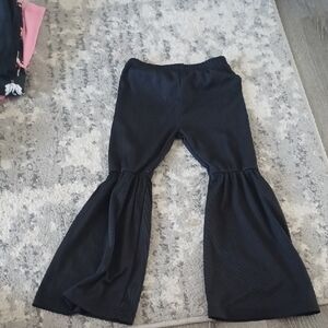SHEIN Black Flared Kids Pants